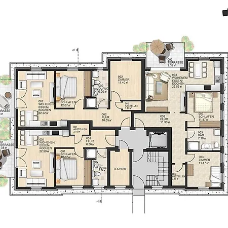 Apartamento Haus Muschelsucher, Birkenstrasse 7a, App 6 Zingst